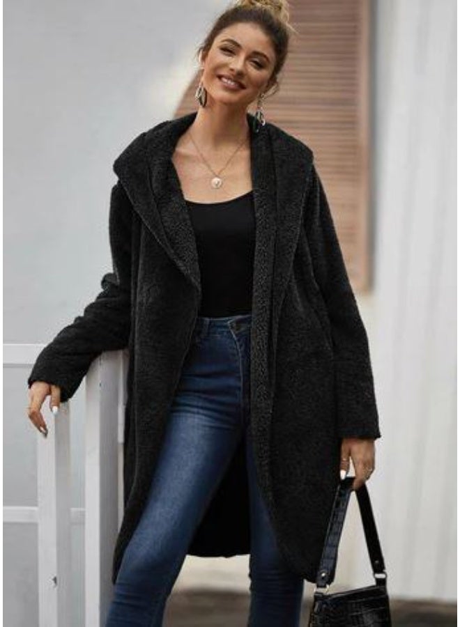 بالطو فرو بجيوب - Image 5